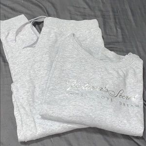 Victoria’s Secret Grey Sweat Pant Set
